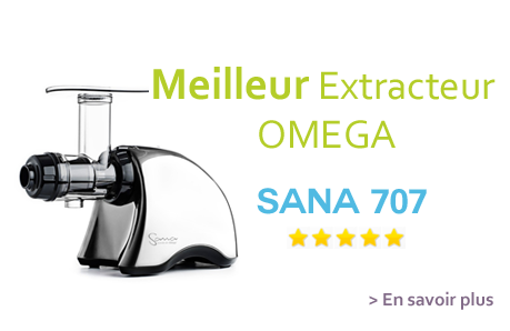 Omega Sana 707 extracteur de jus de qualité